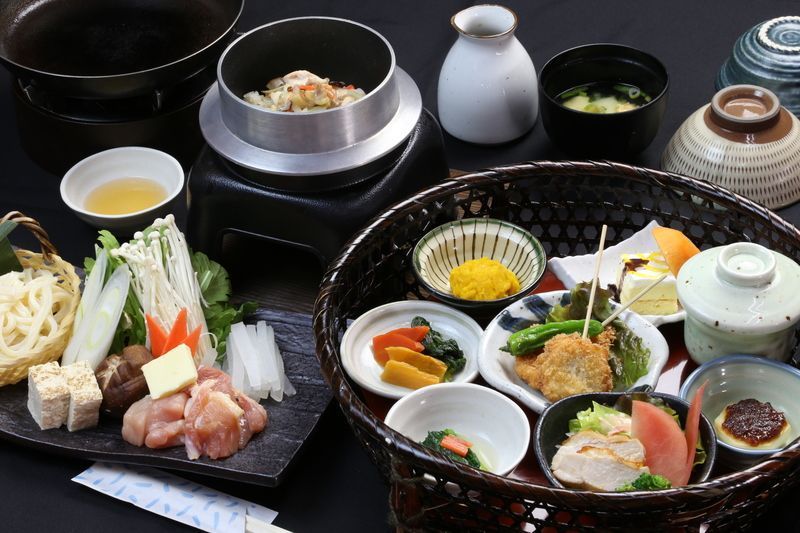 美奈宜の湯食事